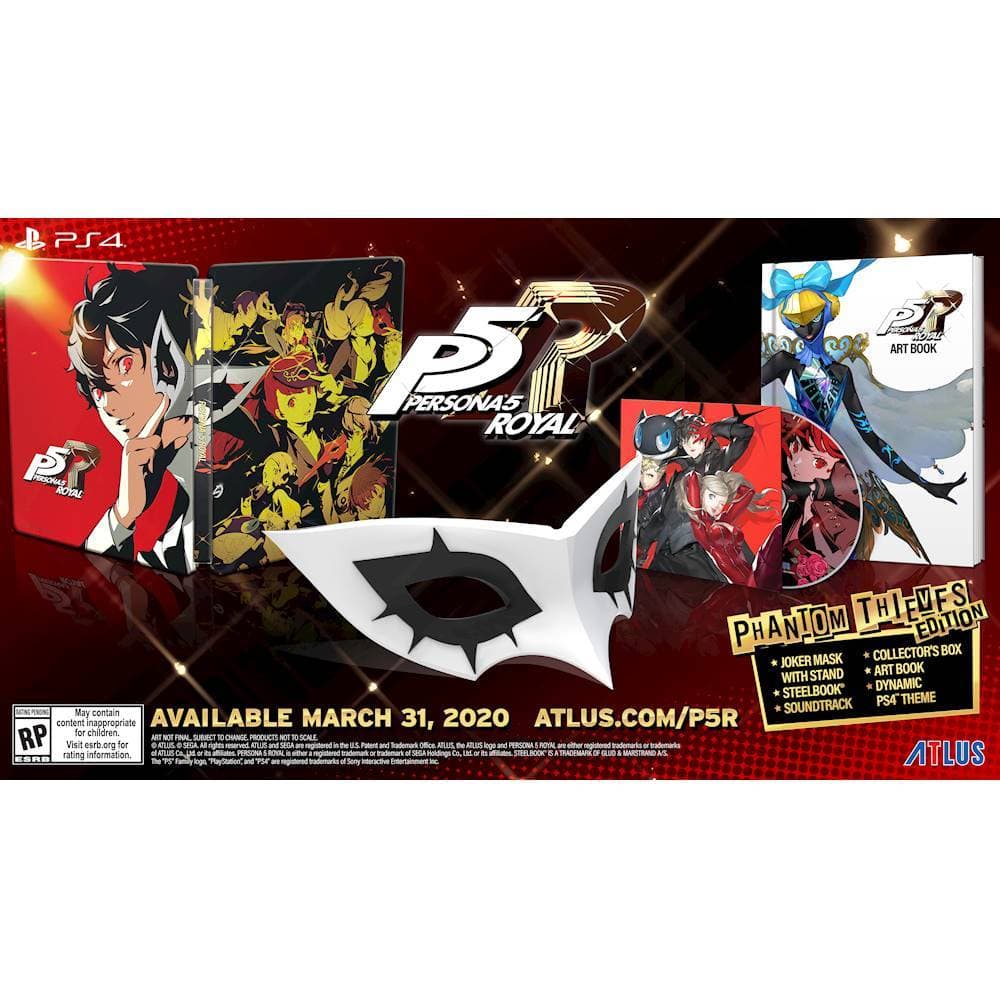 best buy persona 5 royal phantom thieves edition