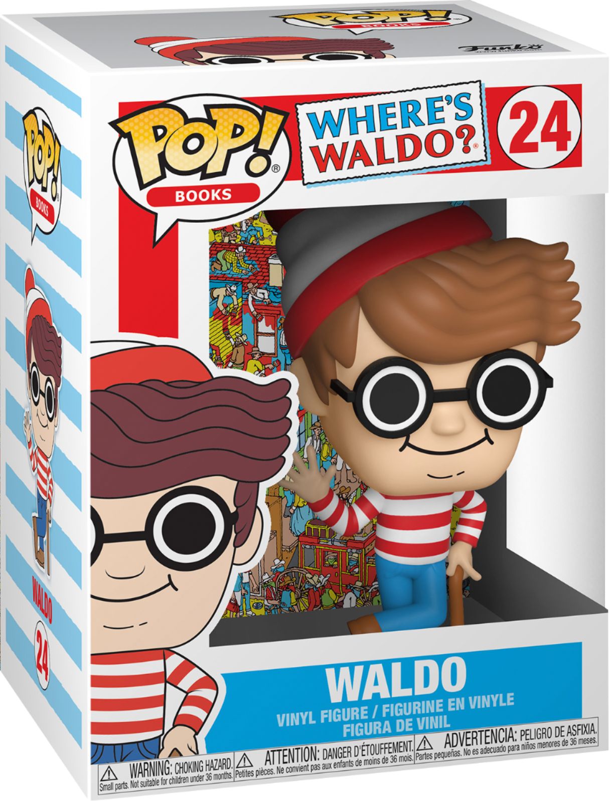Vinyl-FUN41164-FUNKO Where's Wally Waldo Pop 