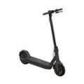 Left. Segway - G30Max Electric Kick Scooter Foldable Electric Scooter w/40.4 Max Operating Range & 18.6 mph Max Speed - Black.