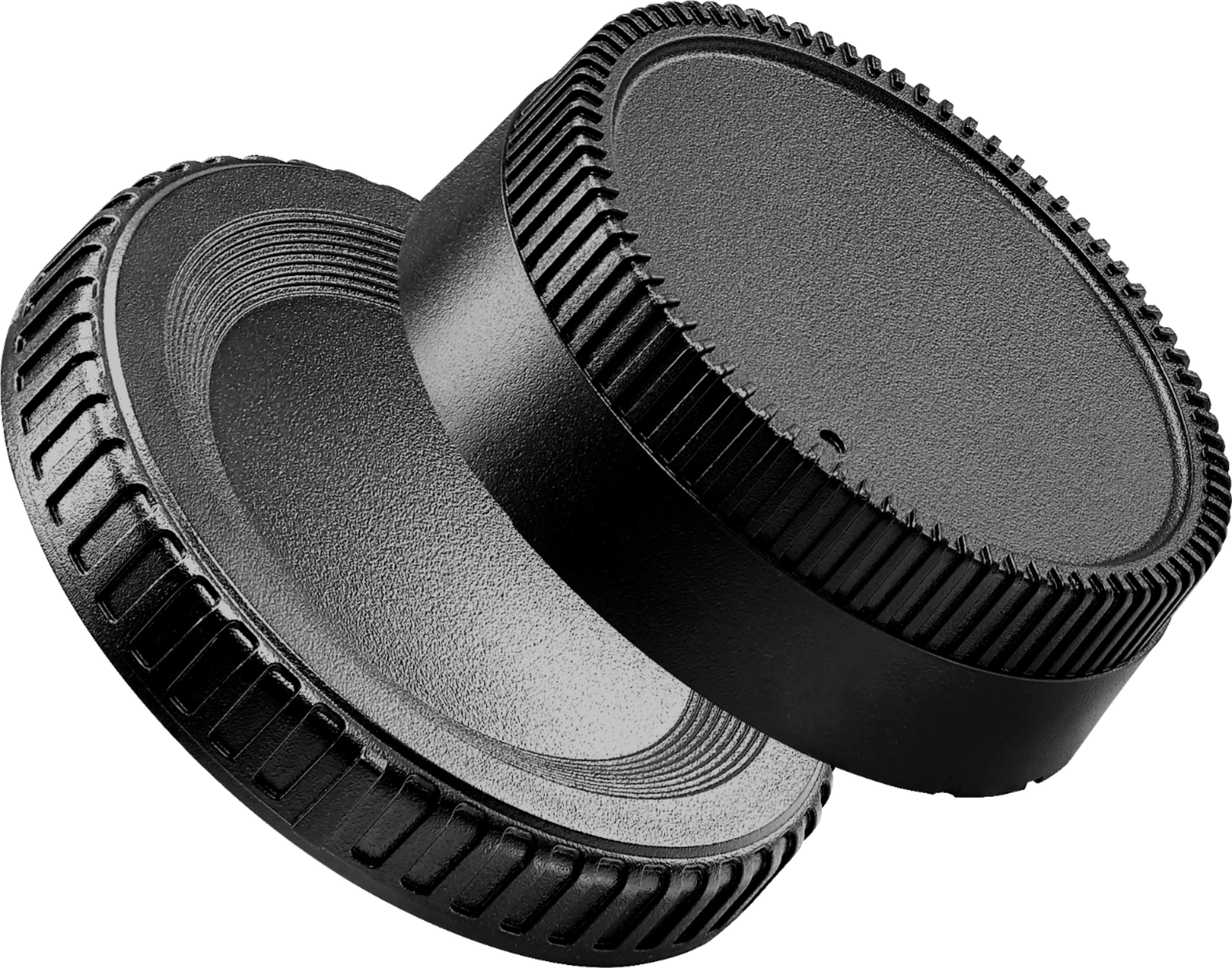 Angle View: Platinum™ - Body/Rear Lens Cap for Nikon - Black