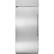 Front. Monogram - 21.9 Cu. Ft. Upright Freezer - Stainless Steel.