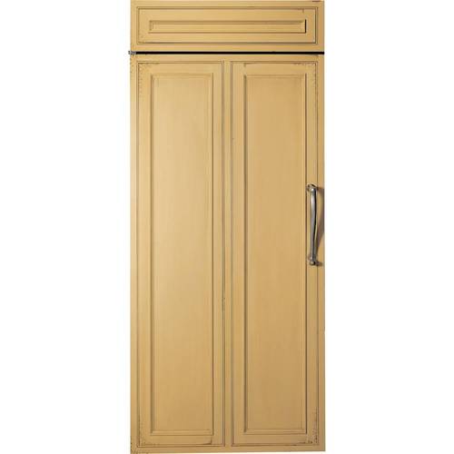 Monogram - 21.9 Cu. Ft. Upright Freezer - Custom Panel Ready