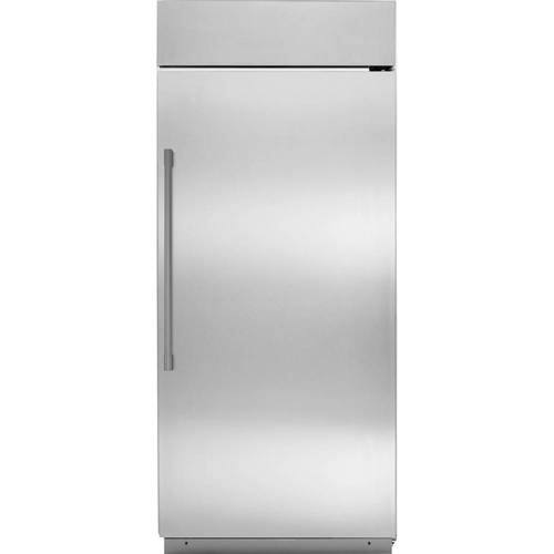 Monogram - 21.9 Cu. Ft. Upright Freezer - Stainless steel