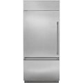 Front Zoom. Monogram - 21.3 Cu. Ft. Bottom-Freezer Built-In Refrigerator - Stainless Steel.