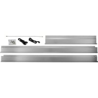 Monogram - 42" Trim Kit for Dual Installed Columns in 24" Deep Cabinets - Silver - Front_Zoom