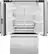 Alt View 2. Monogram - 23.1 Cu. Ft. French Door Counter-Depth Refrigerator - Stainless Steel.