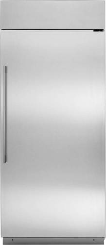 Monogram - 22 Cu. Ft. Built-In Refrigerator - Stainless steel