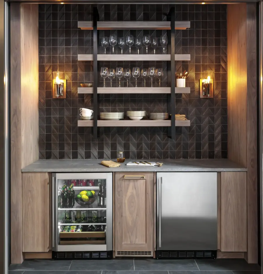 Alt View 20. Monogram - 5.4 Cu. Ft. Mini Fridge - Stainless Steel.