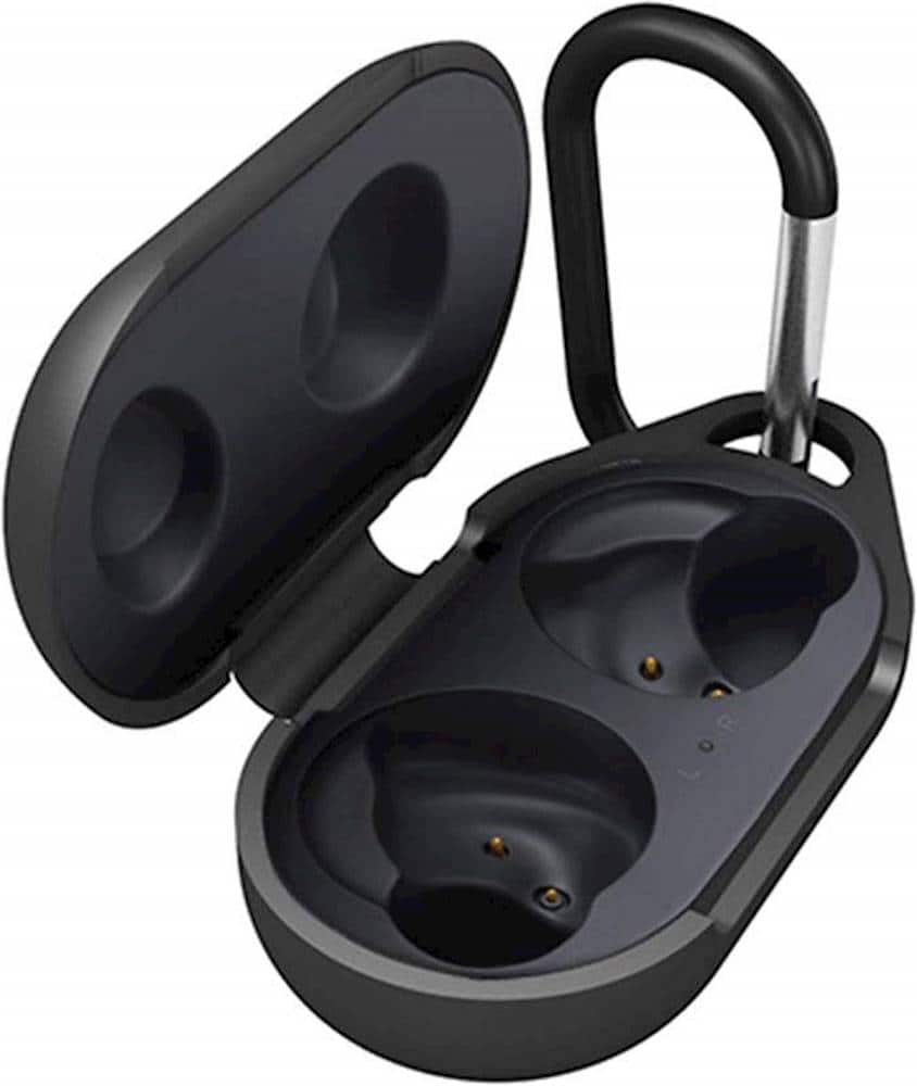 Alt View 11. SaharaCase - Silicone Case for Samsung Galaxy Buds and Buds+ - Scorpion Black.