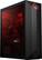 Angle. HP - Geek Squad Certified Refurbished OMEN By HP Obelisk Desktop - Intel Core i7-8700 - 16GB - RTX 2080 - 2TB HDD + 256GB SSD.