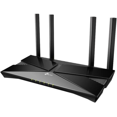 Alt View 11. TP-Link - Wireless-AX1500 Dual-Band Wi-Fi 6 Router - Black.