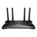Front. TP-Link - Wireless-AX3000 4-Stream Dual-Band Wi-Fi 6 Router - Black.