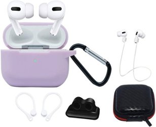 SaharaCase - Case Kit for Apple AirPods Pro (1st Generation) - Lavender - Front_Zoom