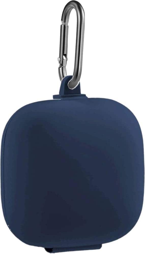 Angle. SaharaCase - Silicone Protective Case for Beats by Dr. Dre Powerbeats Pro - Navy.