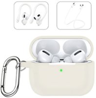 SaharaCase - Case for Apple AirPods Pro 2 (2nd Generation 2022) - Glow White - Front_Zoom