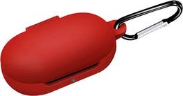 SaharaCase - Silicone Case for Samsung Galaxy Buds and Buds+ - Fire Red