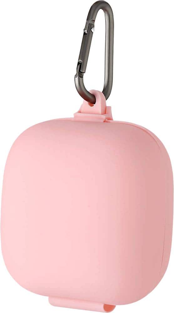 Left. SaharaCase - Silicone Protective Case for Beats by Dr. Dre Powerbeats Pro - Pink.