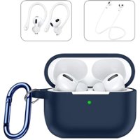 SaharaCase - Case for Apple AirPods Pro 2 (2nd Generation 2022) - Navy - Front_Zoom