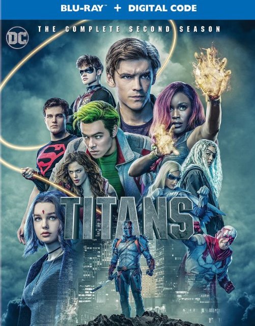 Front Standard. Titans: The Complete Second Season [Blu-ray].