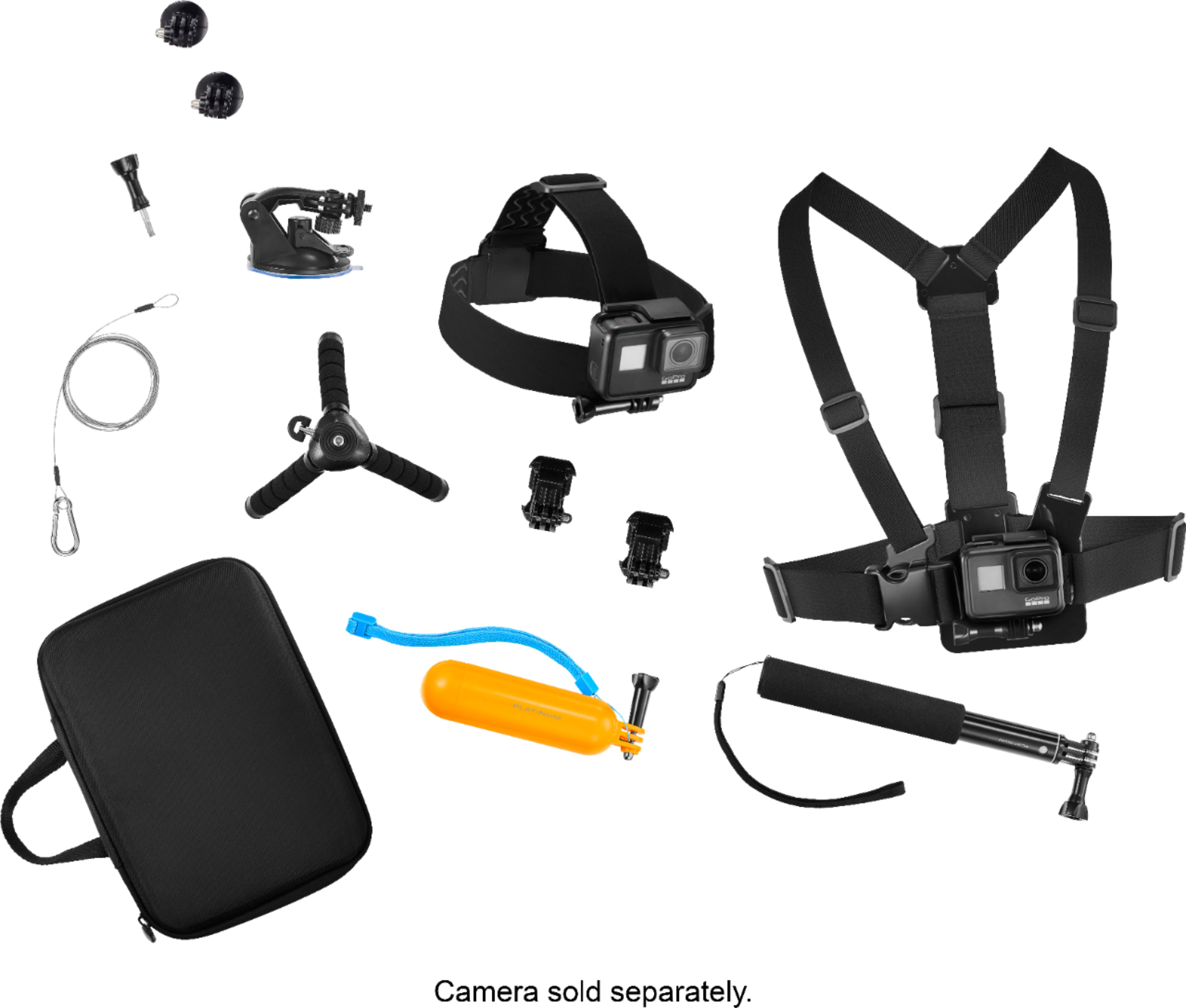 Platinum™ - Essential Accessory Kit for GoPro Action Cameras