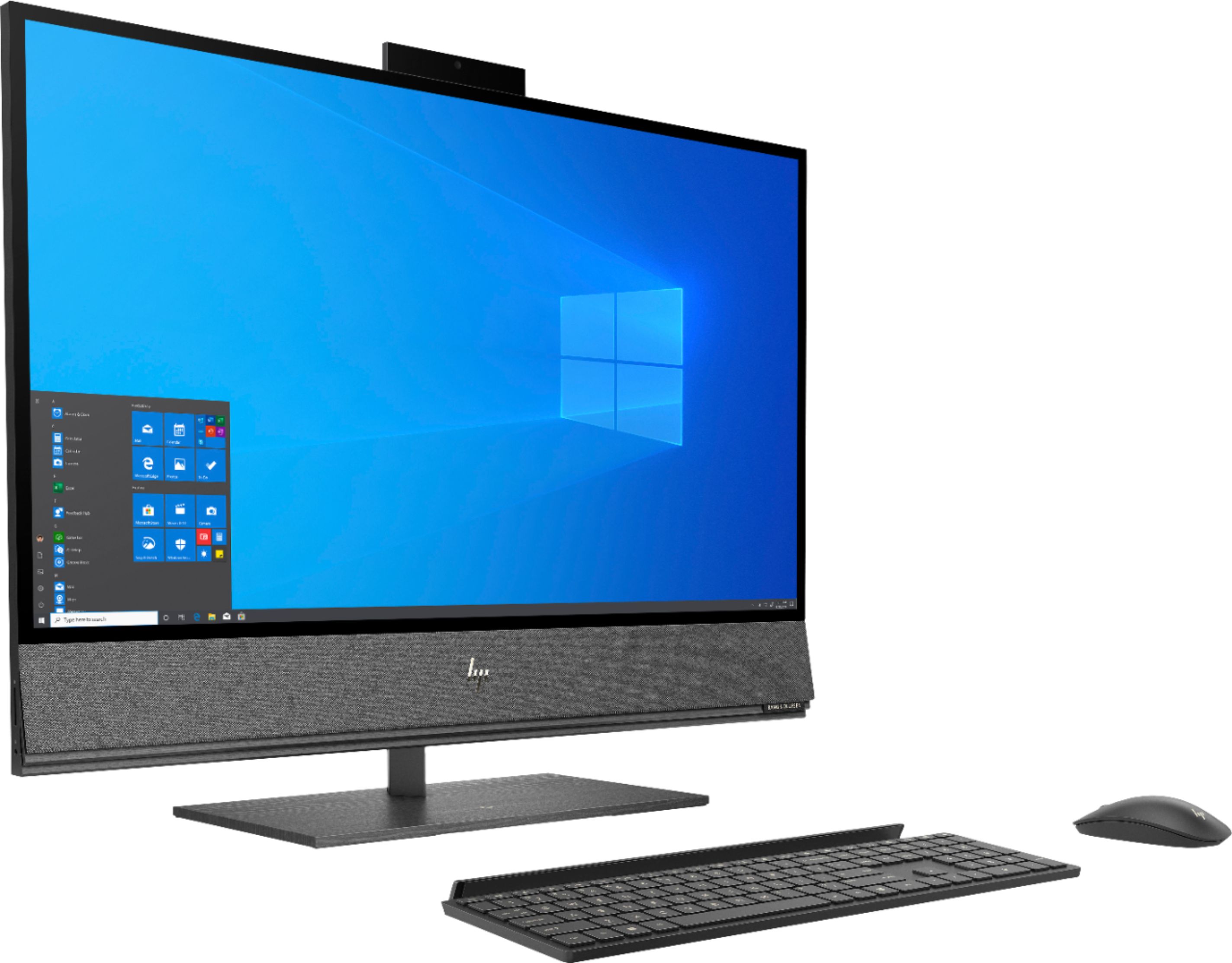 Angle View: Dell - OptiPlex Desktop - Intel Core i3 - 4GB Memory - 1TB HDD - Black