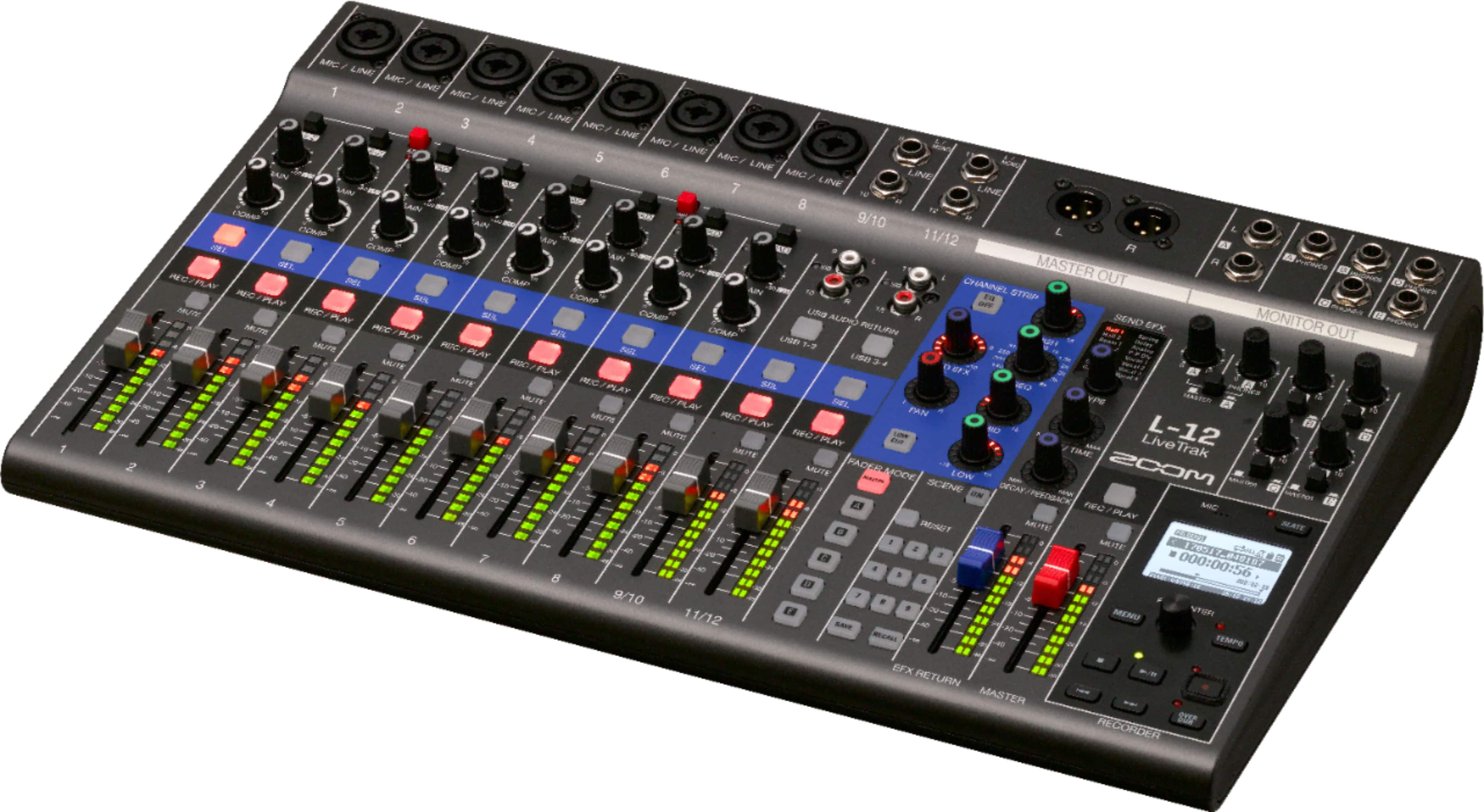 Best Buy: Zoom LiveTrak L-12 Digital Mixer/Recorder L-12