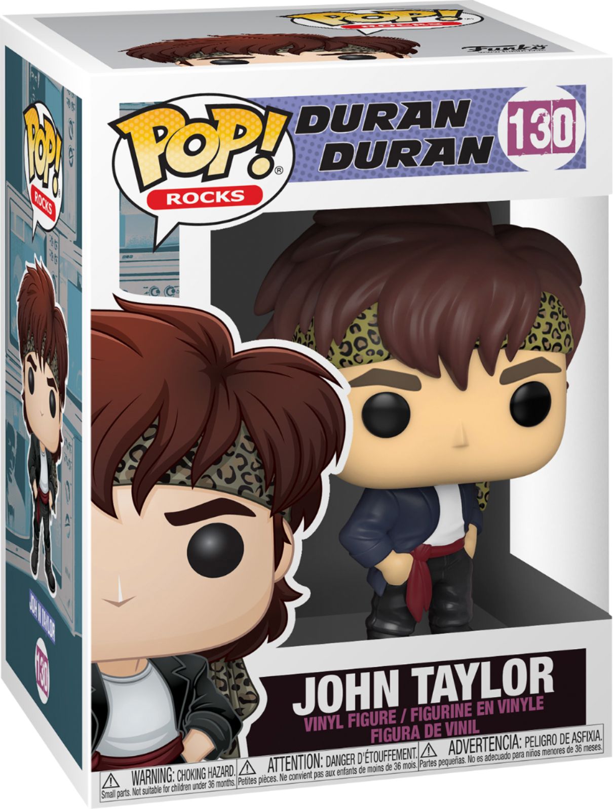 Duran Duran Andy Taylor #127 Vinyl Figure FUNKO POP ROCKS
