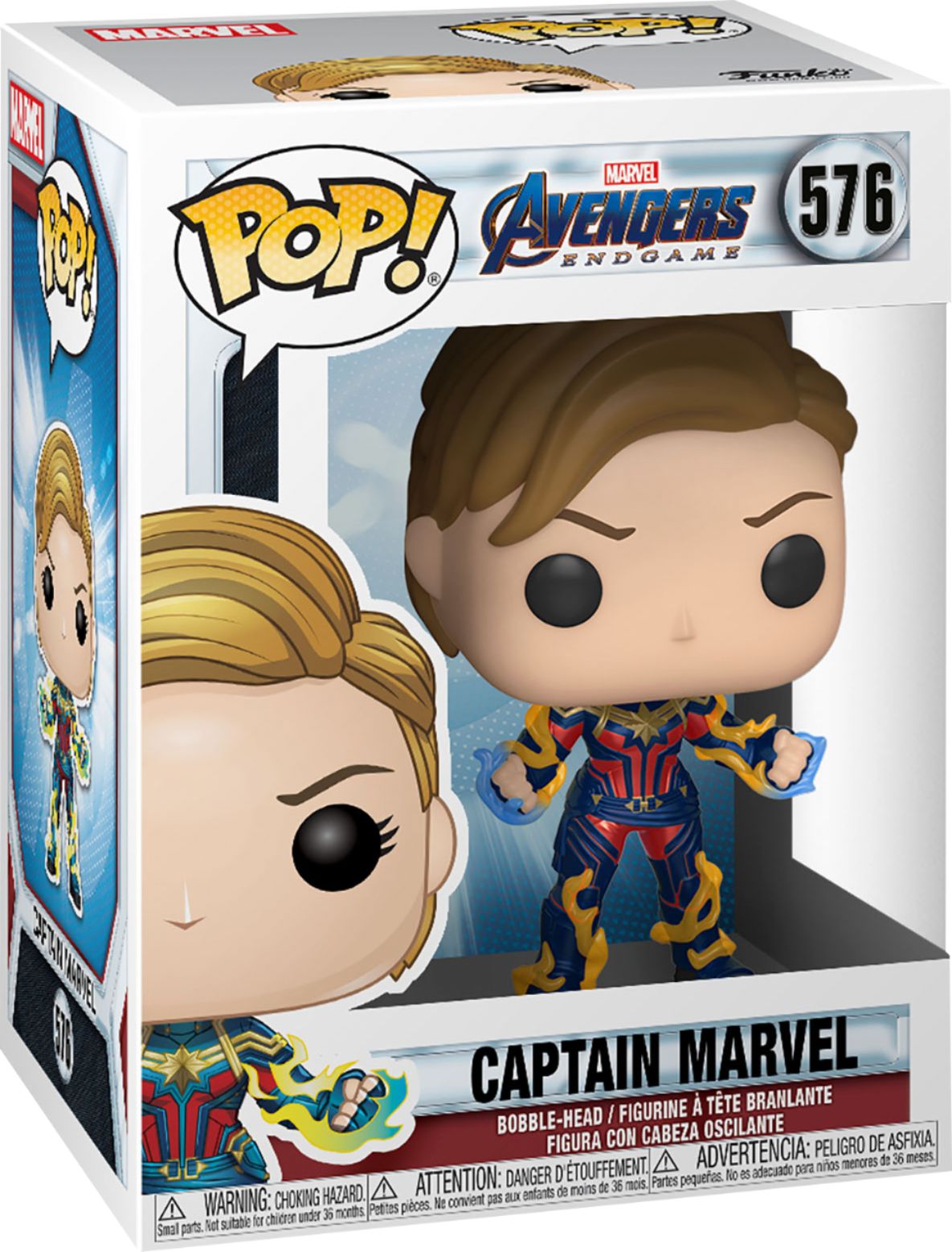 Funko - Pop! Marvel Avengers Endgame Captain Marvel