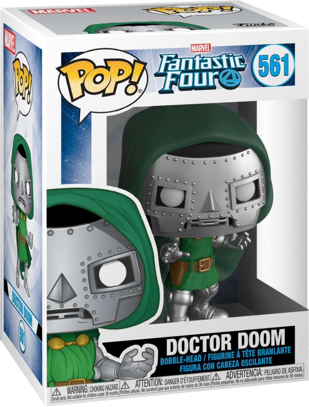 Alt View 11. Funko - Pop! Marvel Doctor Doom.