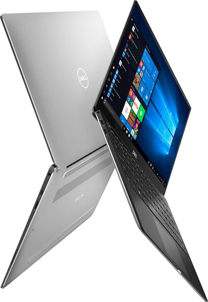 Alt View 11. Dell - XPS 13.3" Laptop - Intel Core i7 - 8GB Memory - 512GB SSD - Platinum Silver With Black Carbon Fiber.