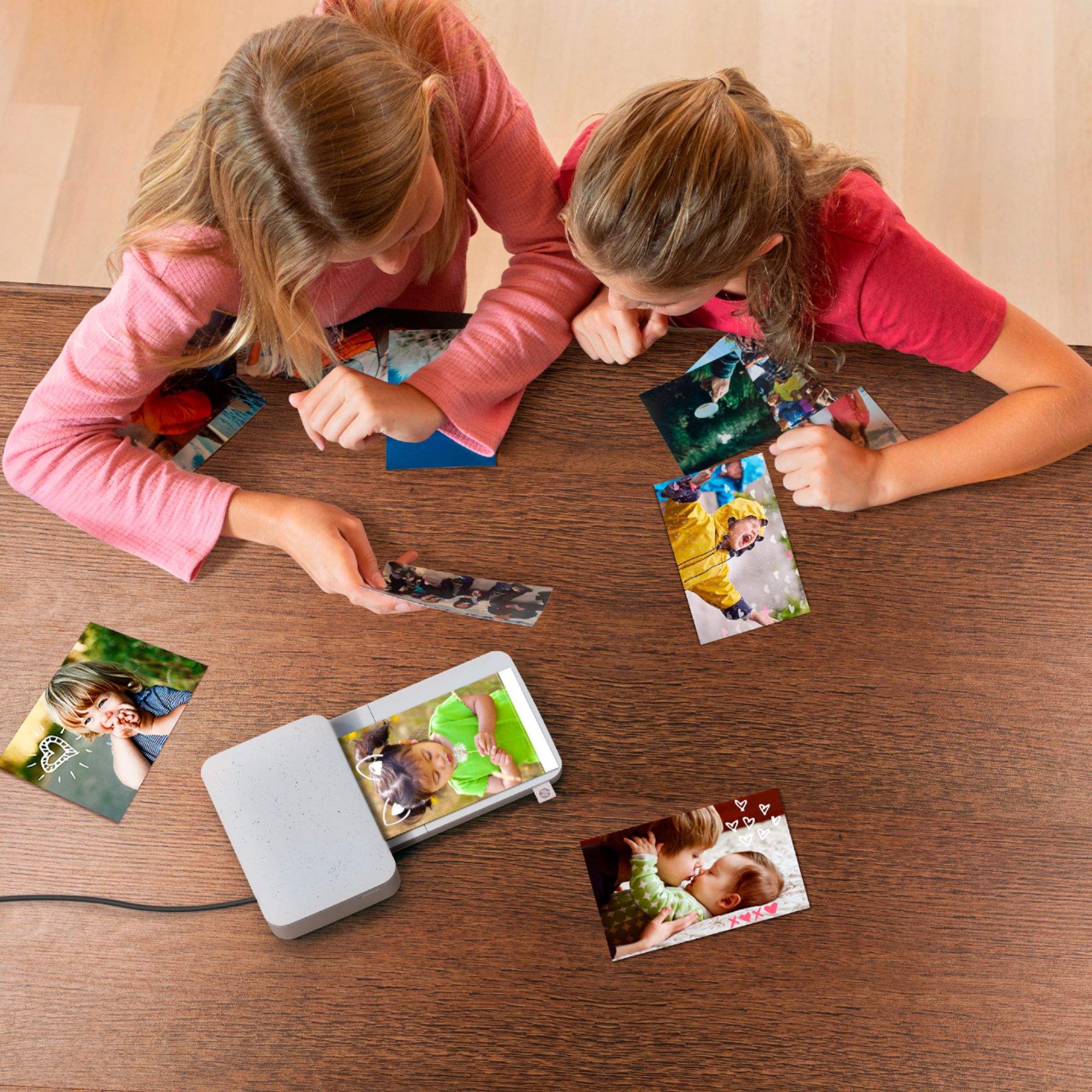  HP Sprocket Studio Photo Printer – Personalize & Print, Water-  Resistant 4x6 Pictures (3MP72A) : Electronics