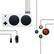 Front. Logitech - G Adaptive Gaming Kit for Xbox Adaptive Controller - Black.