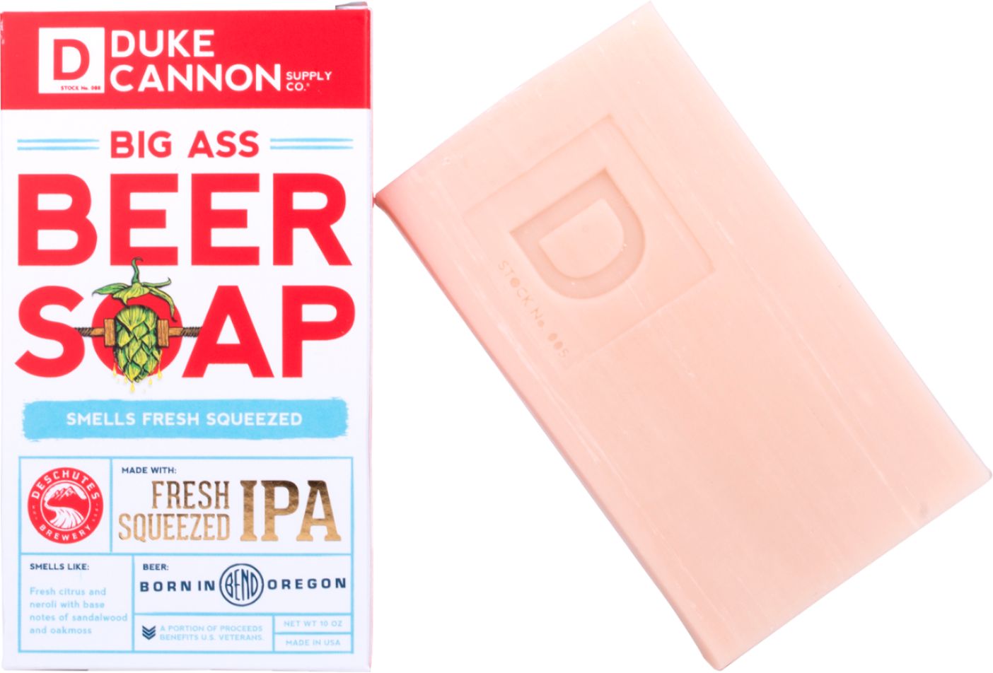 Duke Cannon - Big Ass Beer Deschutes Fresh Squeezed IPA Soap - Tan