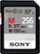 Front Zoom. Sony - SF-M Series 256GB SDXC UHS-II Memory Card.