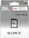 Alt View 11. Sony - SF-M Series 256GB SDXC UHS-II Memory Card - Black.