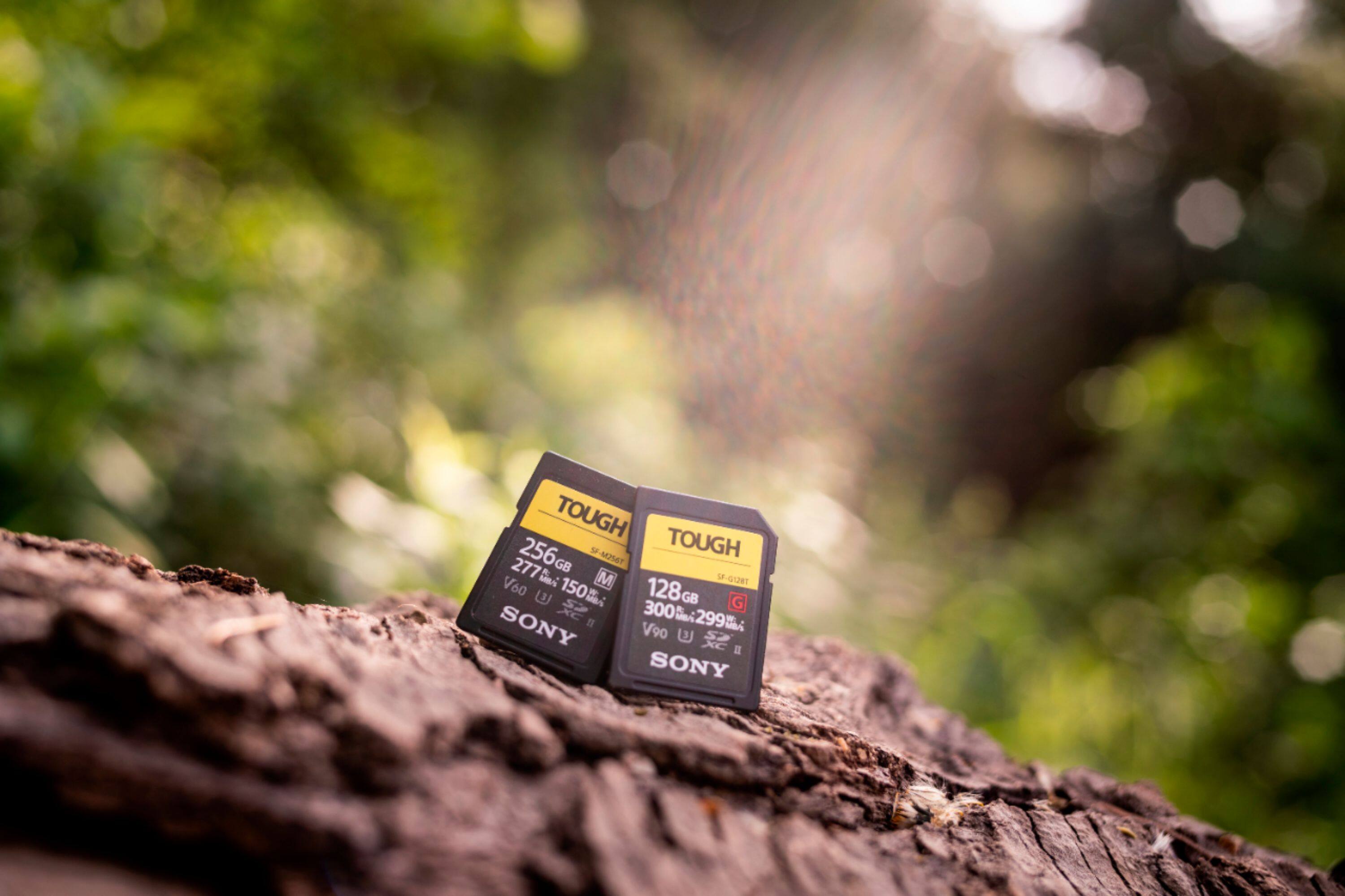 Alt View 15. Sony - TOUGH M Series - 128GB SDXC UHS-II Memory Card - Black.