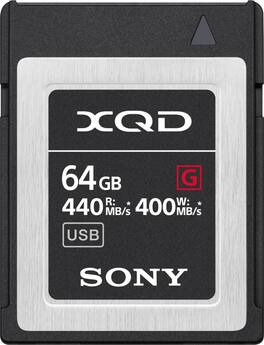 Sony - QDG64F/J 64GB XQD Memory Card