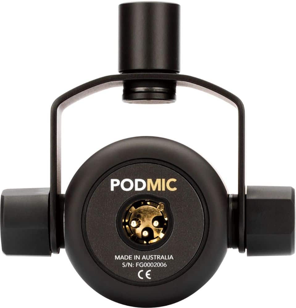 Alt View 11. RØDE - PODMIC Dynamic Podcasting Microphone - Black.