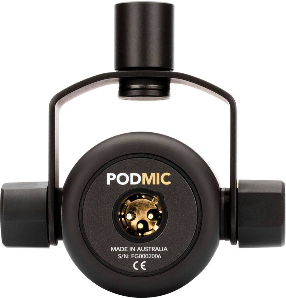 Alt View 11. RØDE - PODMIC Dynamic Podcasting Microphone - Black.