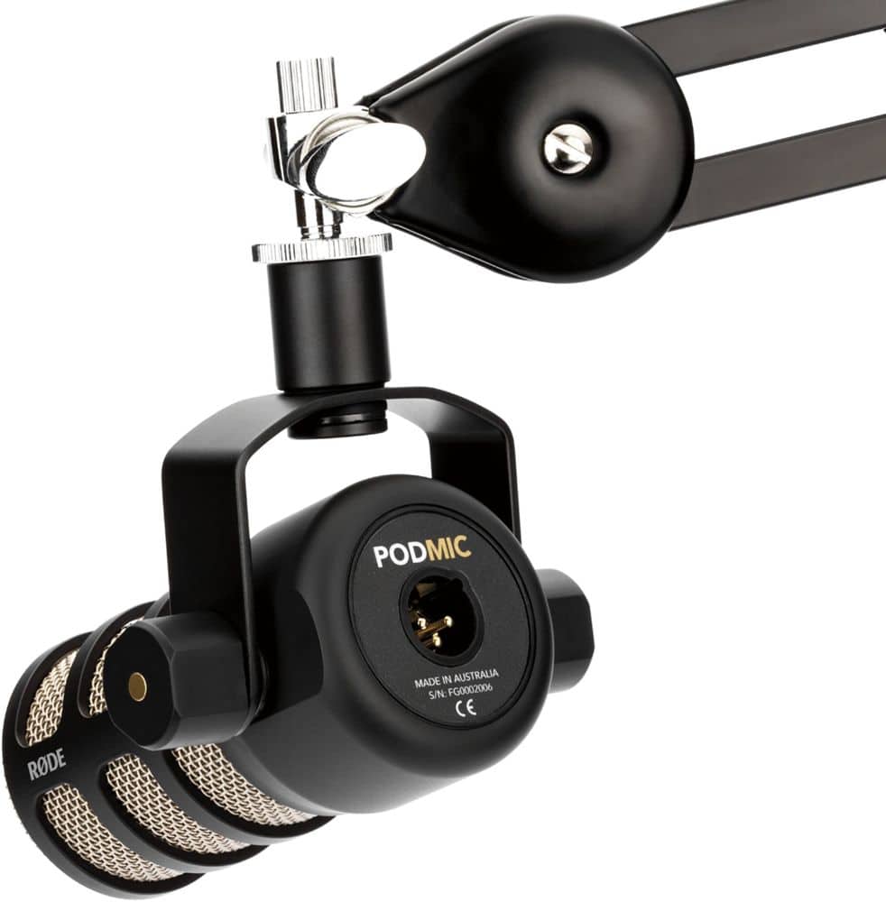 Alt View 15. RØDE - PODMIC Dynamic Podcasting Microphone - Black.