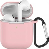 SaharaCase - Case Kit for Apple AirPods (1st Generation and 2nd Generation) - Pink Rose - Front_Zoom