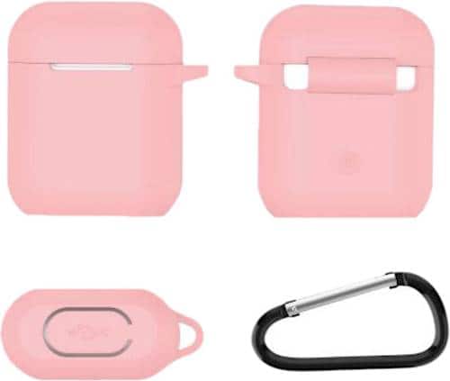 Alt View 11. SaharaCase - Case Kit for Apple AirPods (1st Generation and 2nd Generation) - Pink Rose.