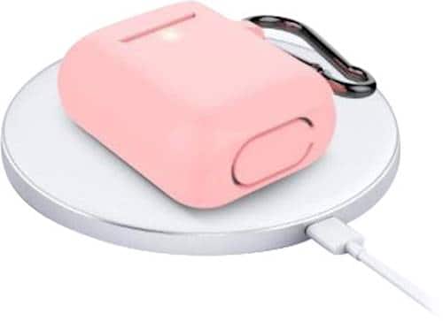 Alt View 13. SaharaCase - Case Kit for Apple AirPods (1st Generation and 2nd Generation) - Pink Rose.