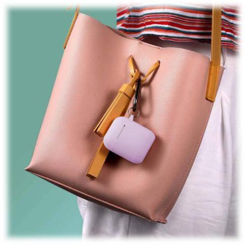 Alt View 14. SaharaCase - Case Kit for Apple AirPods (1st Generation and 2nd Generation) - Lavender.