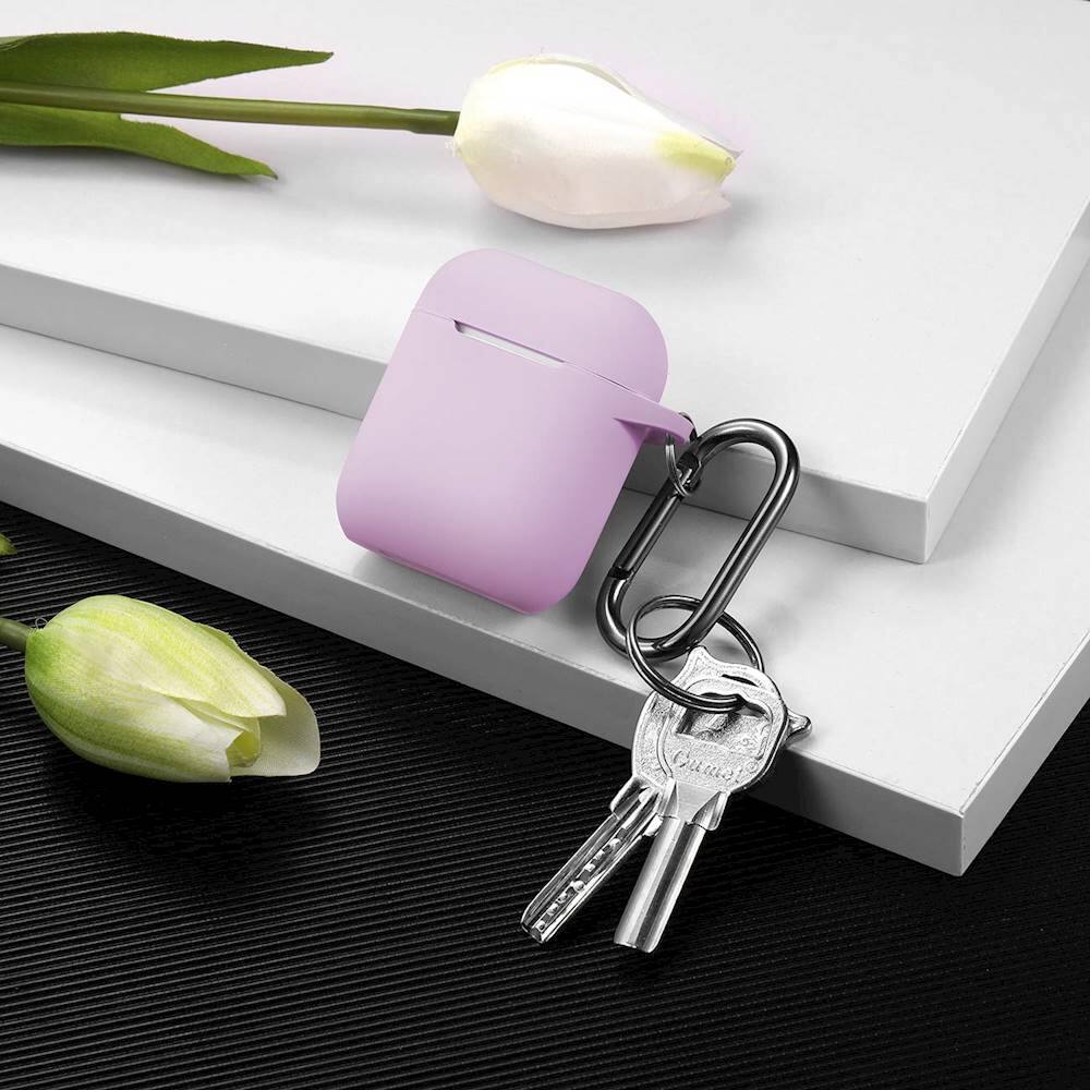 Alt View 16. SaharaCase - Case Kit for Apple AirPods (1st Generation and 2nd Generation) - Lavender.