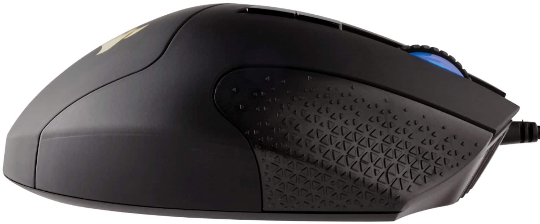 Alt View 13. CORSAIR - Scimitar RGB Elite Wired Optical Gaming Mouse with 17 Programmable Buttons - Black.
