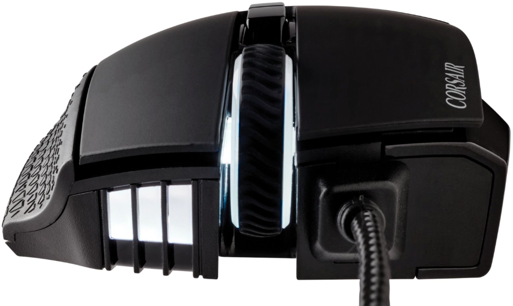 Corsair Scimitar RGB Elite, souris gamer ergonomique filaire précise 17  boutons programmables – LaptopSpirit