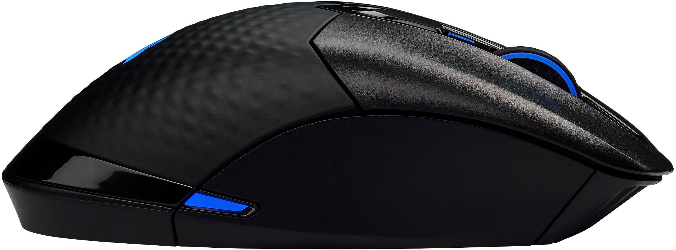 Alt View 12. CORSAIR - DARK CORE RGB PRO SE Wireless Optical Gaming Mouse with Qi Wireless Charging - Black.