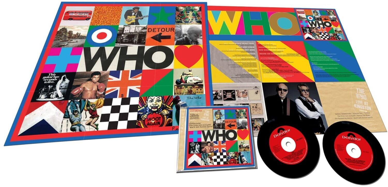 OSA 2731 DETOUR WHO WHO WHO This album seconds folne. THE 5 NO The whe LIVE AT THE KINGSTON N Twime okos SubetUhe SIT KFSU chotea The Vis LO ca d m -A Pocial MA. 1 the lo Fork SHOOT LINSSTON DETOUR AGAIN Sutitate The 14 LM Alriaht - Ponled Lgntn P WHO polvdor - polvdor 312