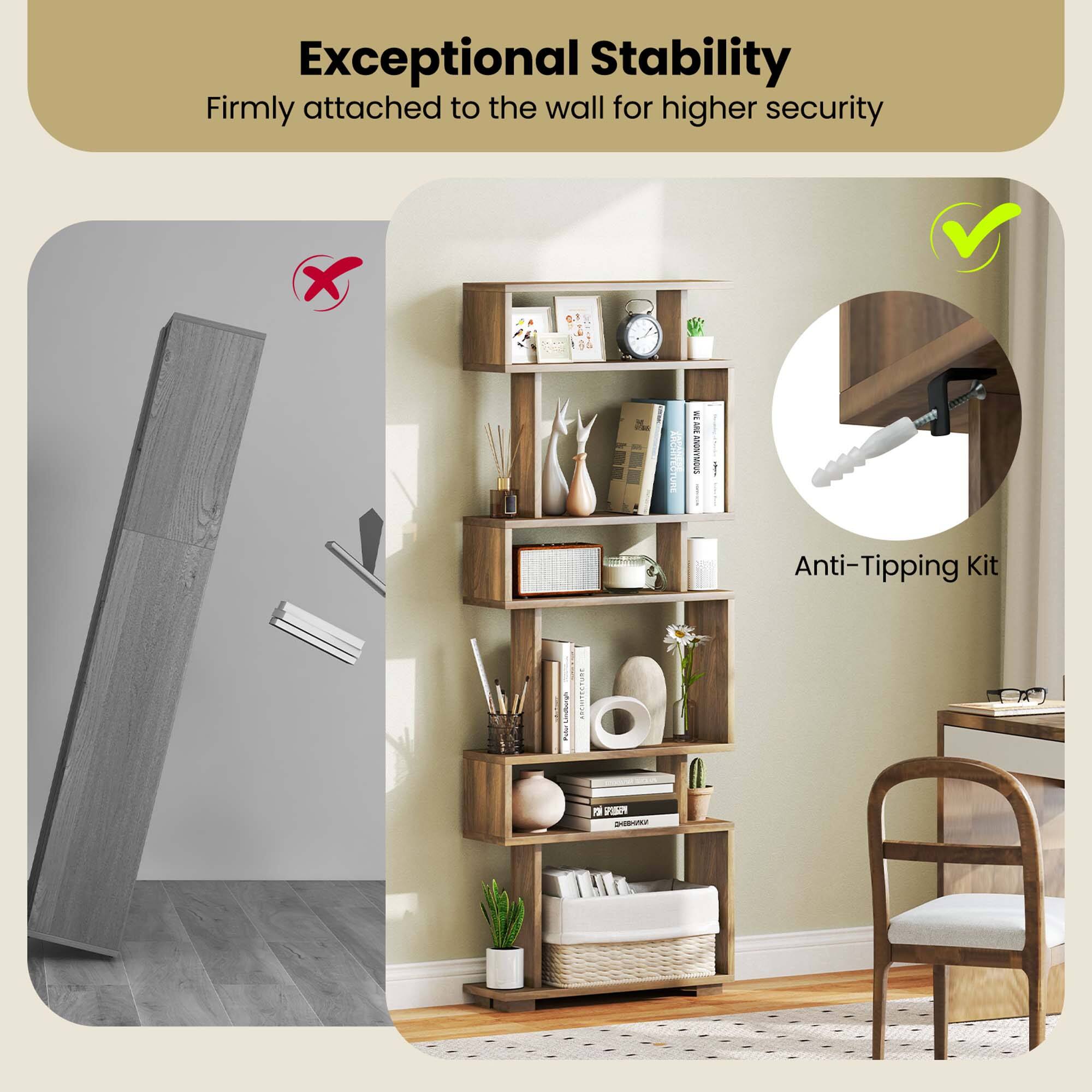 Exceptional Stability Firmly attached to the wall for higher security X 1 Anti-Tipping Kit 1